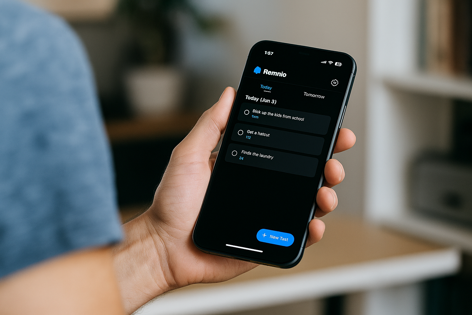 Team behind Remnio reminder app development and user experience design